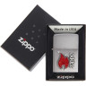 Zippo Classic 28847 — матовая зажигалка, серебристый корпус