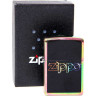 Zippo Classic Rainbow Logo 151 — зажигалка с радужным логотипом